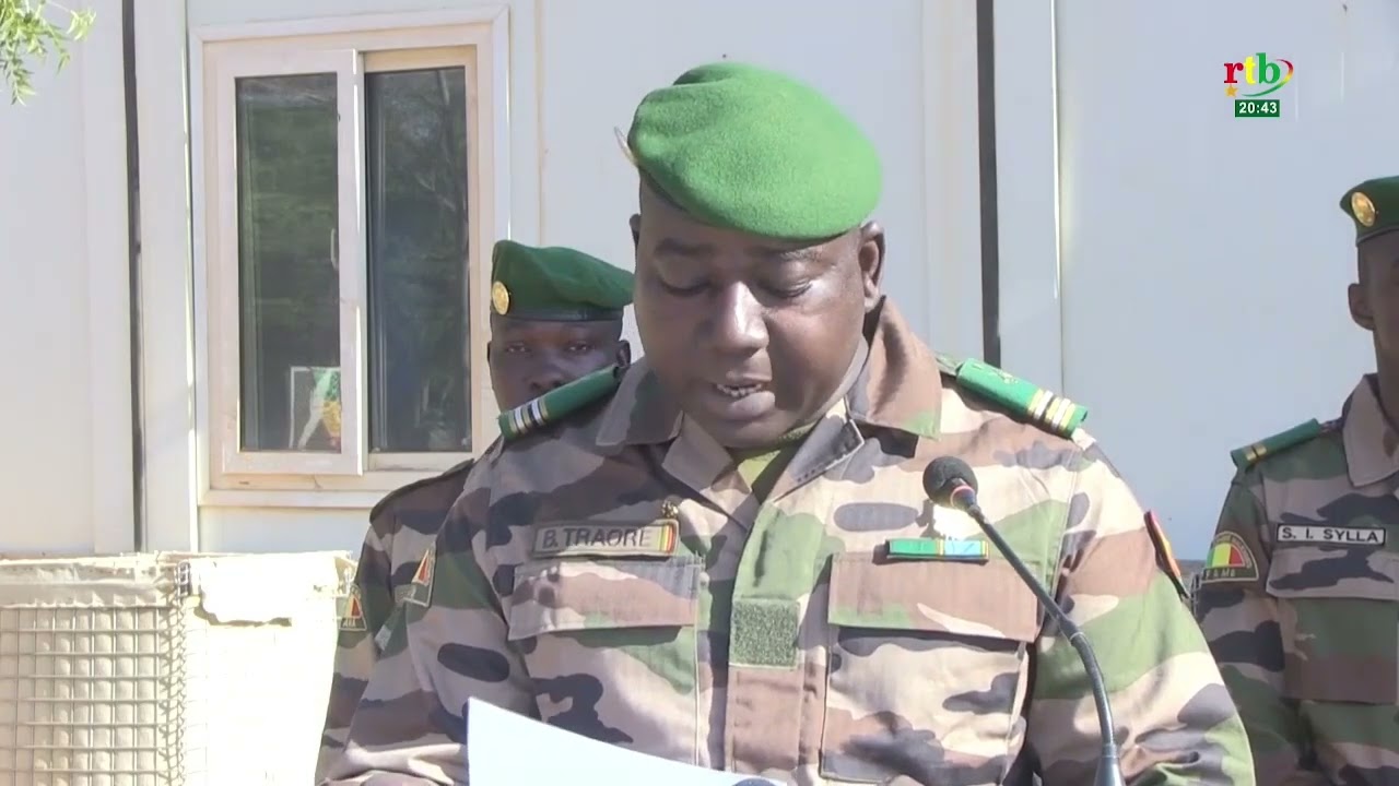 Actualité AES/Mali : fin de formation classique mixte au centre d’instruction mixte de Gao