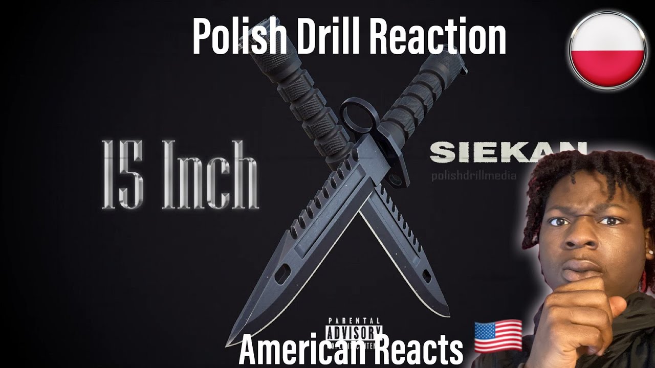 American Reacts to Polish Drill! Siekan 15 Inch
