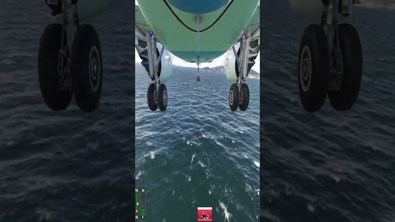 Bad Landing In Incheon International Airport