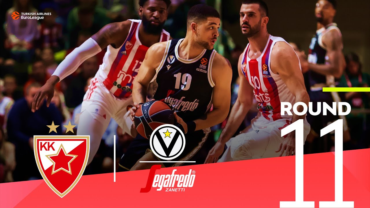 Dobric leads Zvezda past Virtus! | Round 11, Highlights | Turkish Airlines EuroLeague