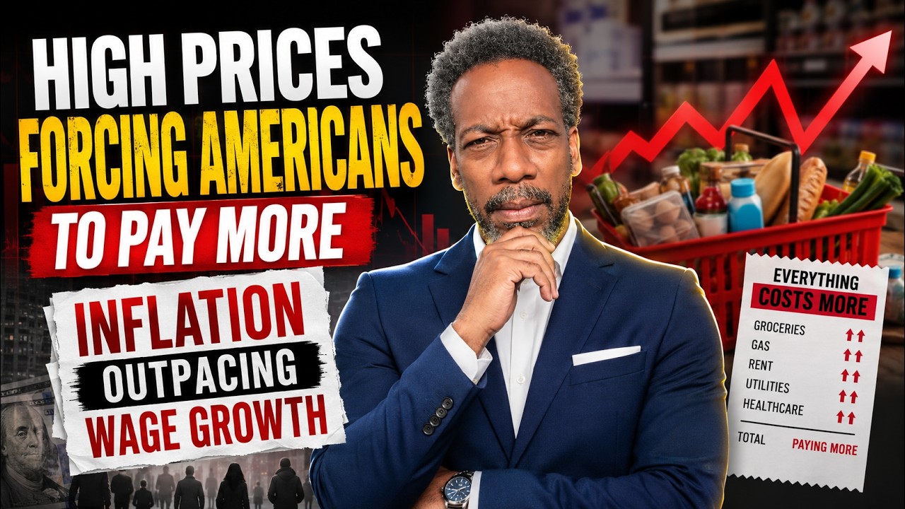 High Prices Forcing Americans to pay more: Inflation Outpacing Wage Growth 