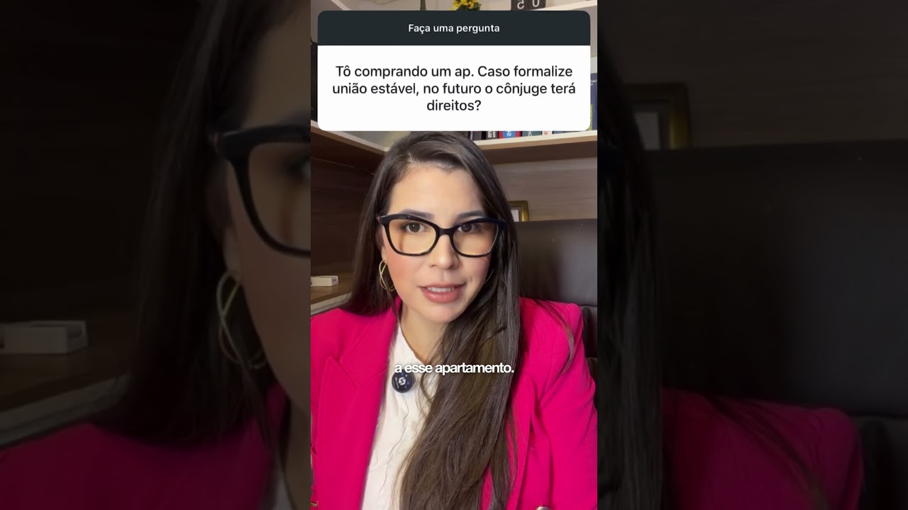TO COMPRANDO UM AP, CASO FORMALIZE UNI&Atilde;O EST&Aacute;VEL, NO FUTURO O CONJUG&Ecirc; TER&Aacute; DIREITOS?