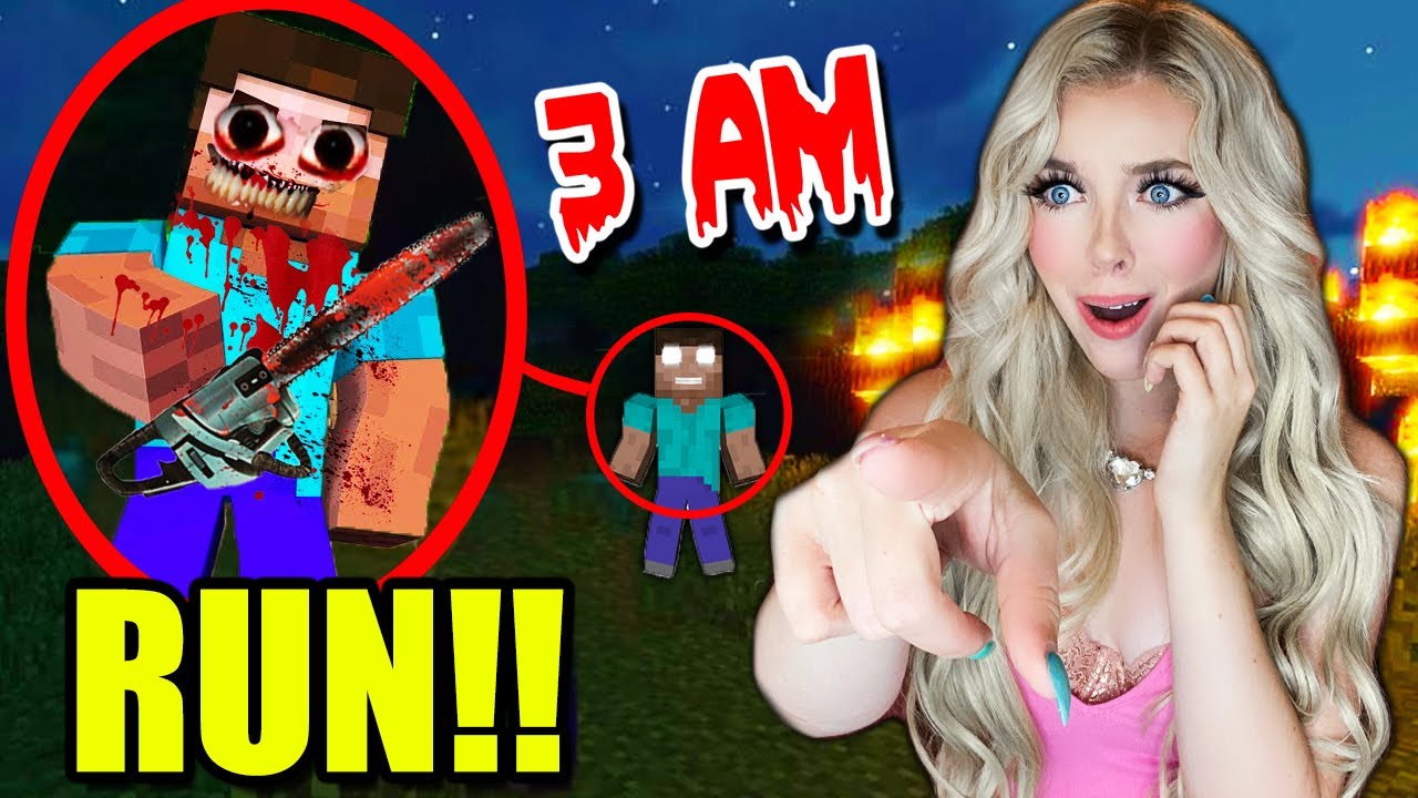 НЕ ИГРАЙТЕ В ЭТУ ИГРУ В Minecraft В 3 ЧАСА НОЧИ...(*ОНА ПРОКЛЯТА*)