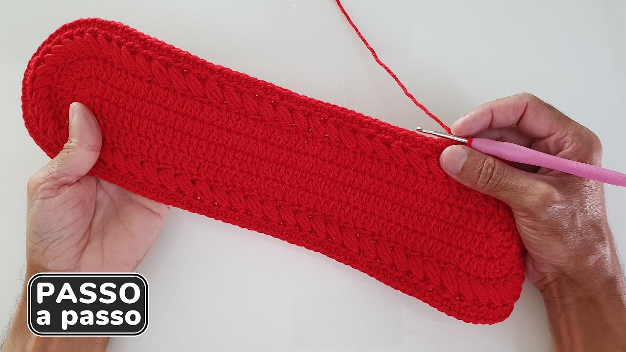 Овальная основа для дна сумки | Филейное вязание DIY Самуэл Рамос ручная работа