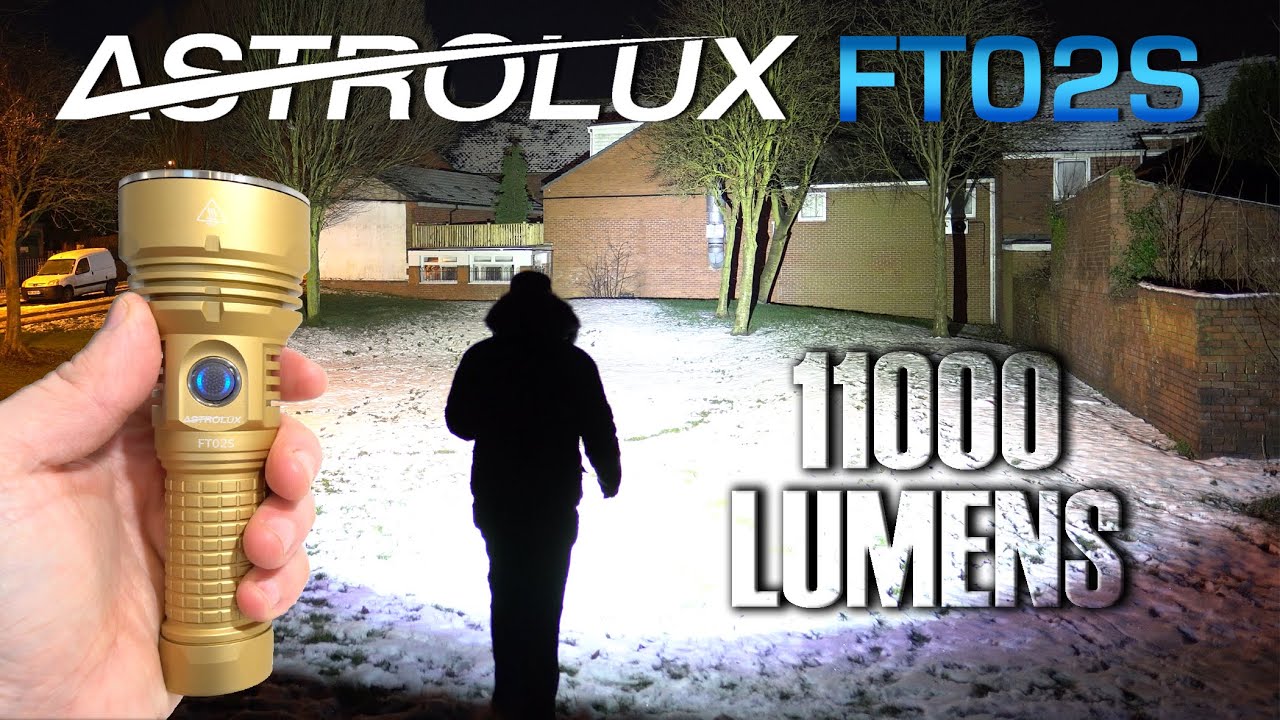 ASTROLUX FT02S XHP50.2 review - 11000 lumens, Type-C charging, dimmable, lightning & candle modes!