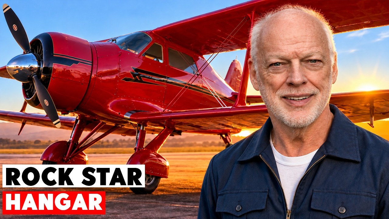 Inside DAVID GILMOUR'S (PINK FLOYD'S) Insane Plane Collection