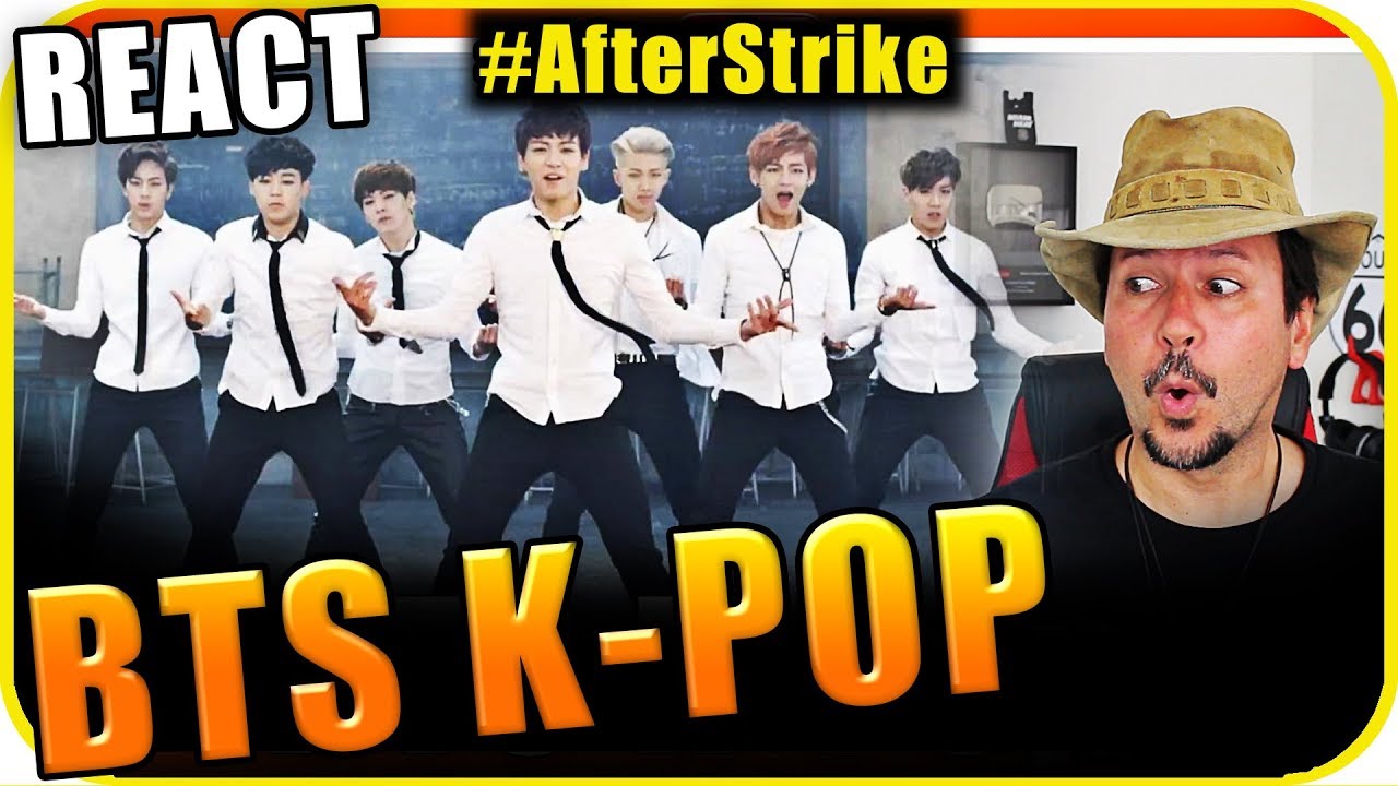 BTS K-Pop - Marcio Guerra Reagindo React Reação