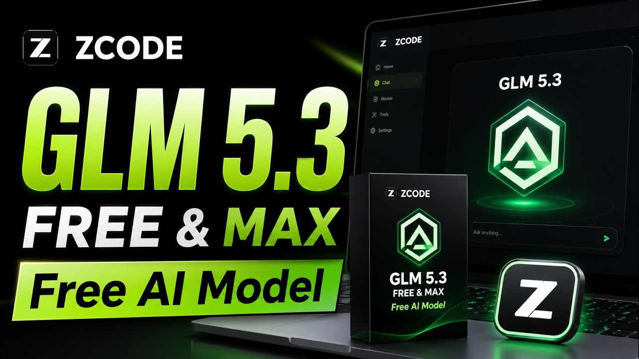 GLM 5.3: How to Get This Free AI Model on ZCode (100% Free Setup)