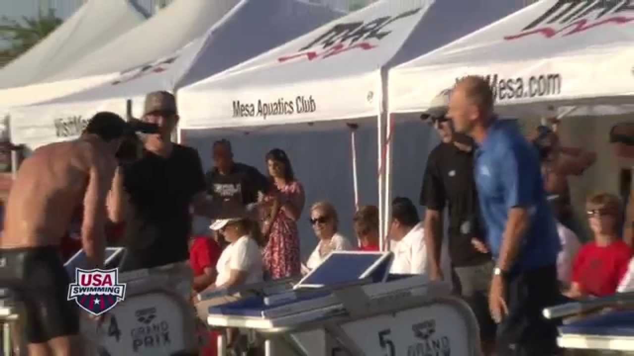 Michael Phelps' first Swim after coming out of retirement - Interview with Lochte and Phelps