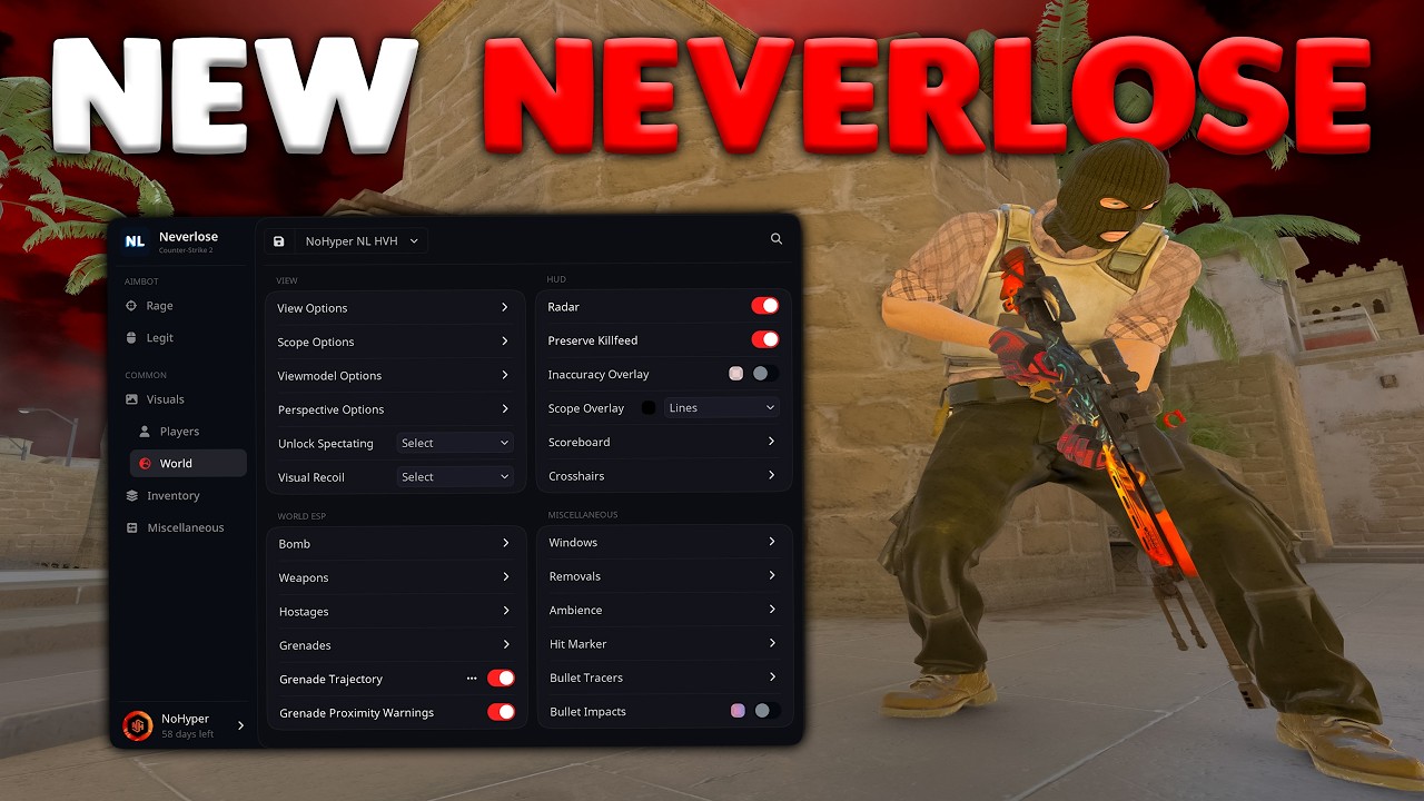 Новое обновление NEVERLOSE уже здесь! (Полная демонстрация)
