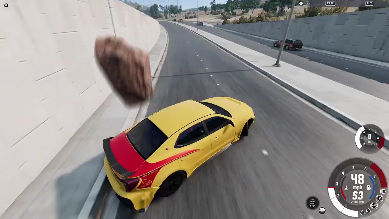 Trying out the CHAOS Mod in BeamNG Drive!