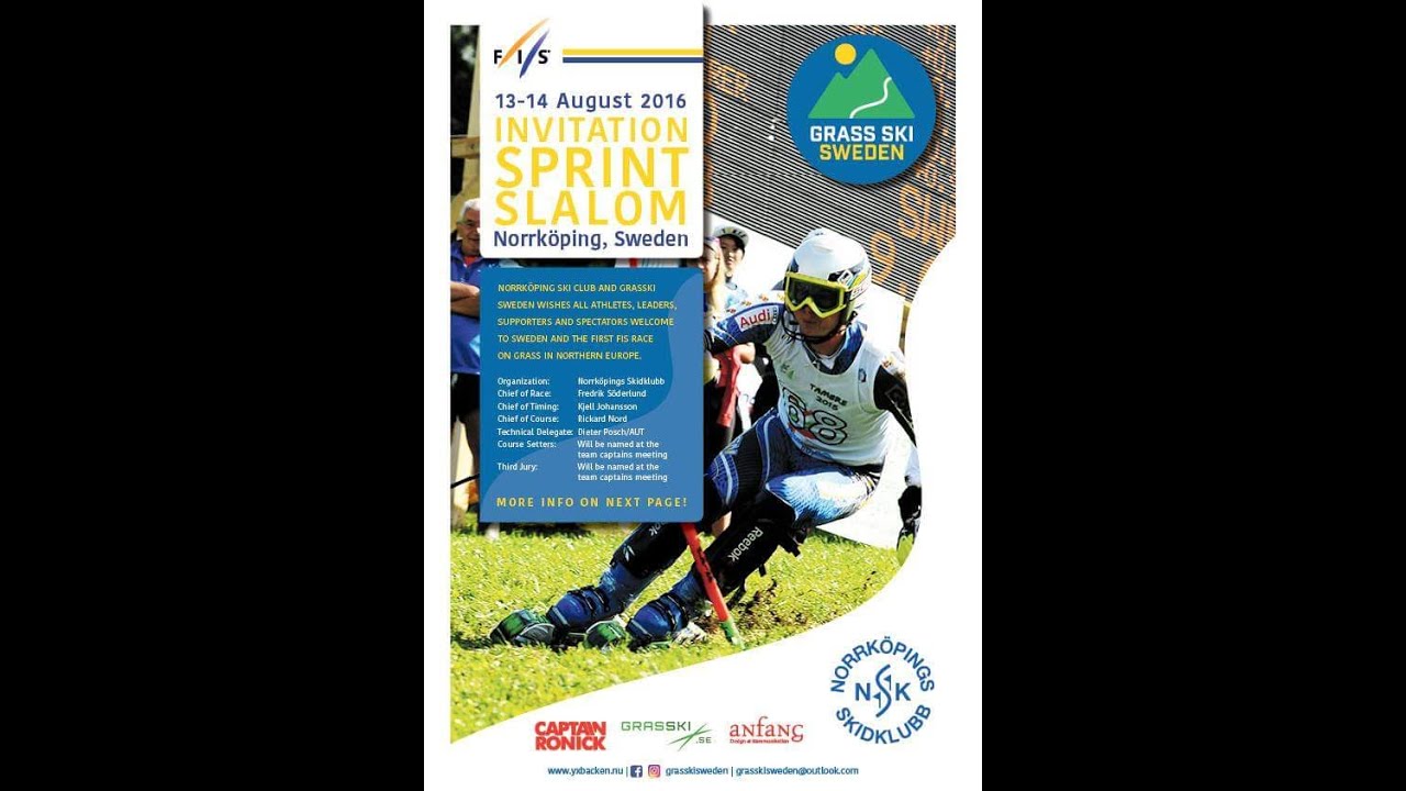 FIS Grass ski Norrkoping August 13 2016