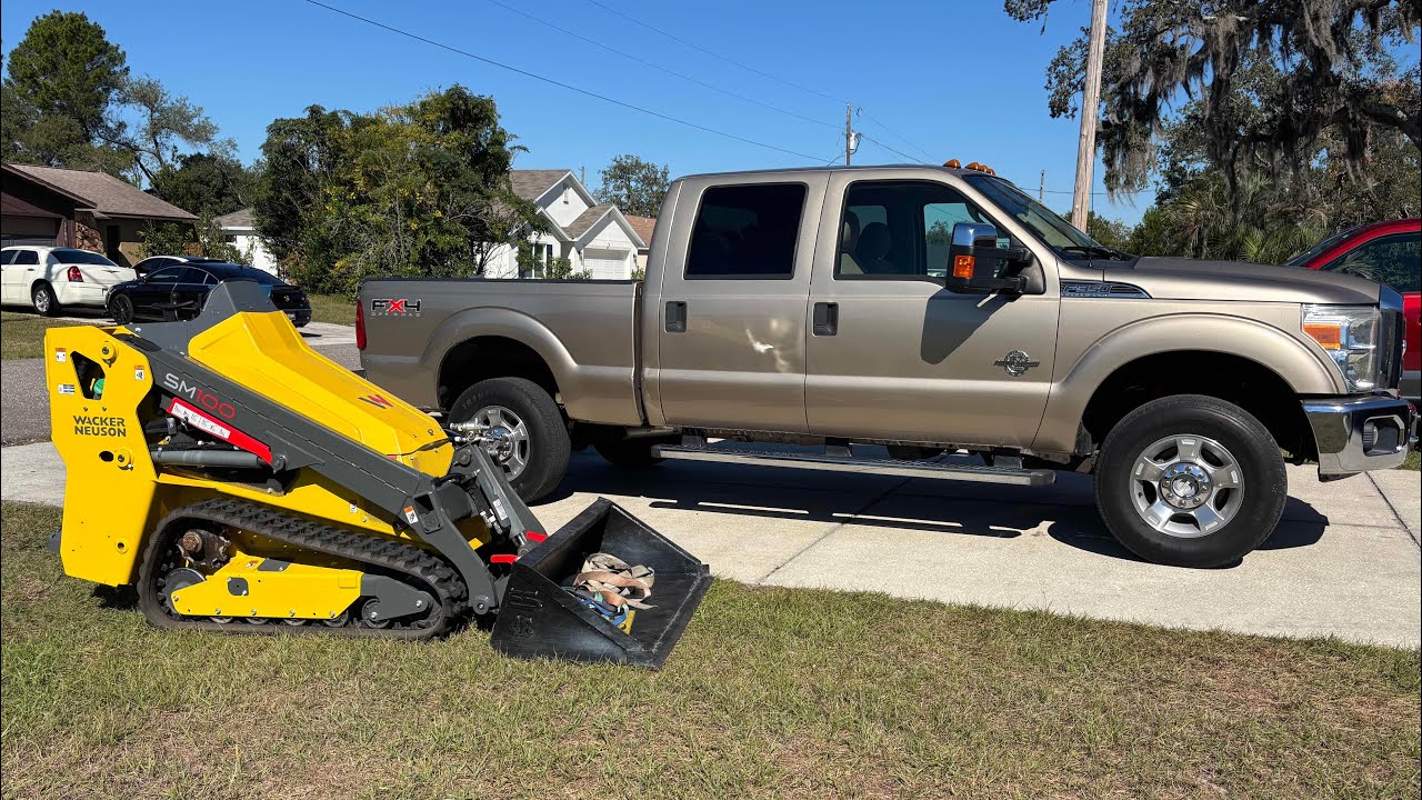 Skid steer work, junk removal, and stump grinding. (3 ways to make money!!)
