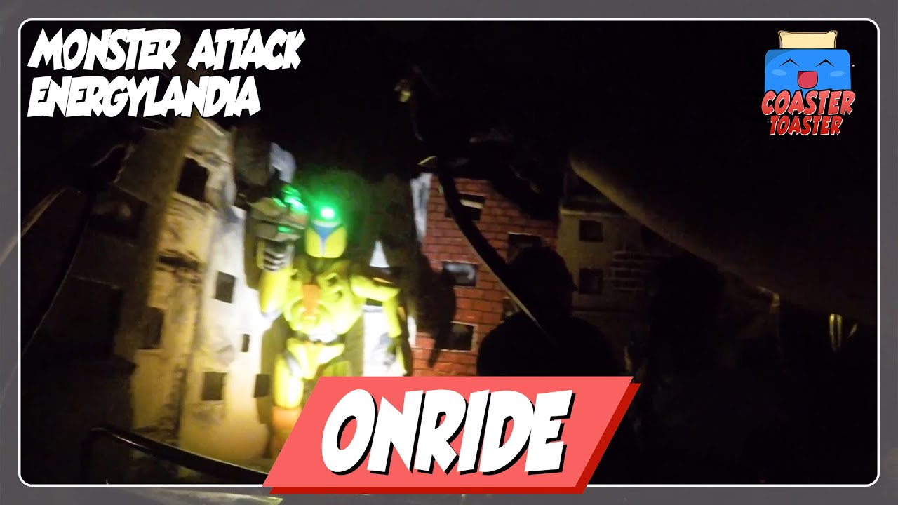 Monster Attack - Energylandia | Interactive Dark Ride | POV