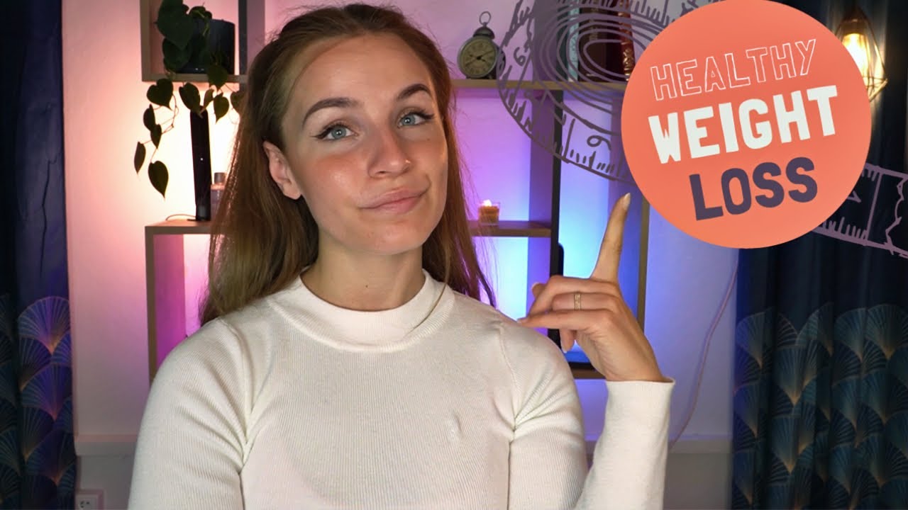 ASMR the ONLY SUSTAINABLE way how to LOSE weight 💪 Educative nutritional advice explained easy