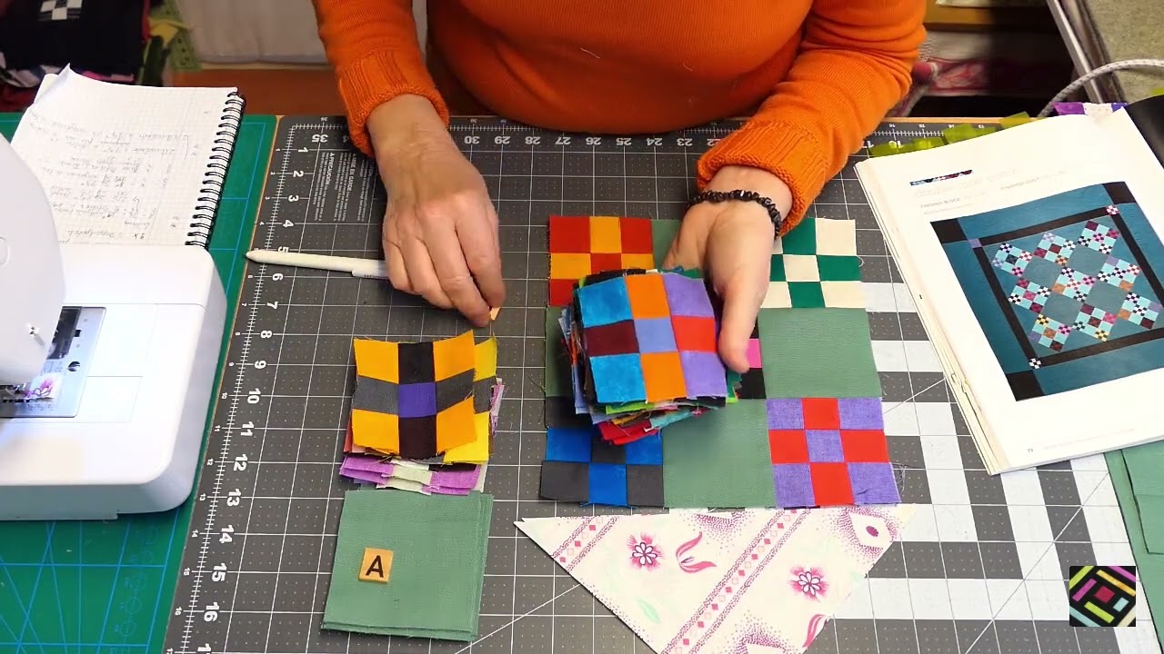 #22 Classic & Vintage ✨Amish double Nine Patch Quilt 👉 Free Pattern