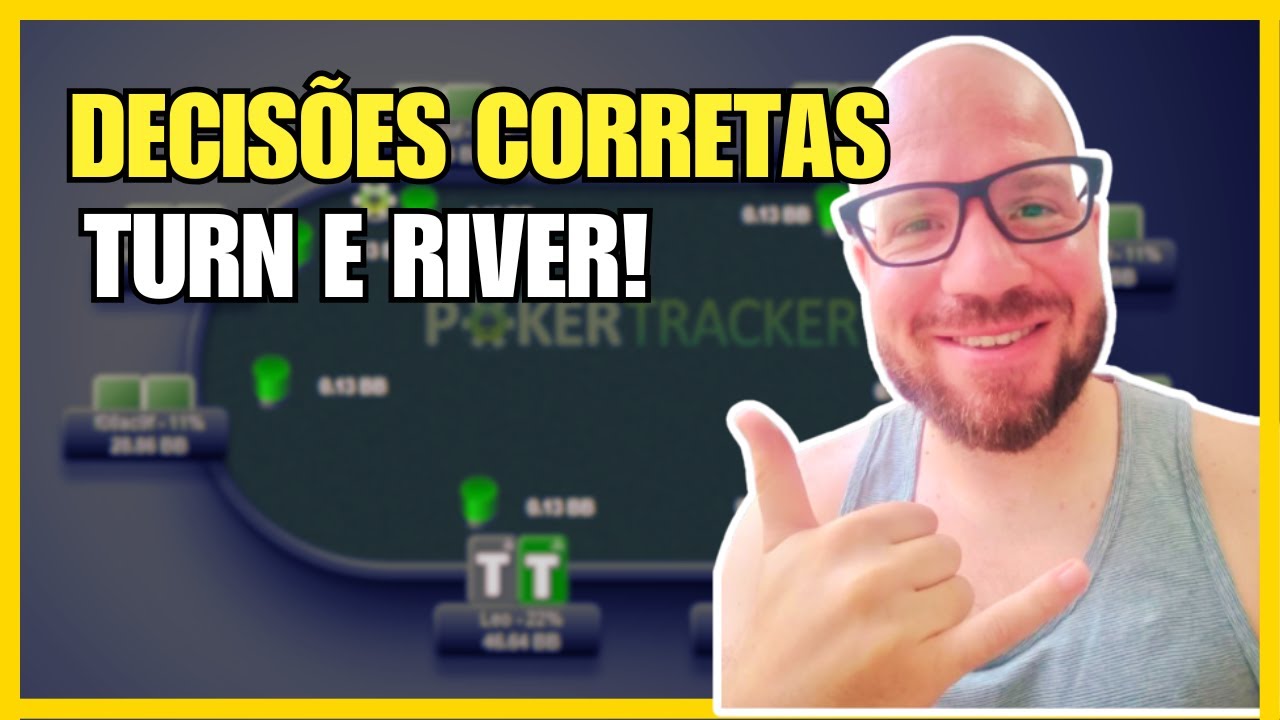 Como tomar decisões CORRETAS no TURN e RIVER (Aula Grátis) | Review com o Pró #63