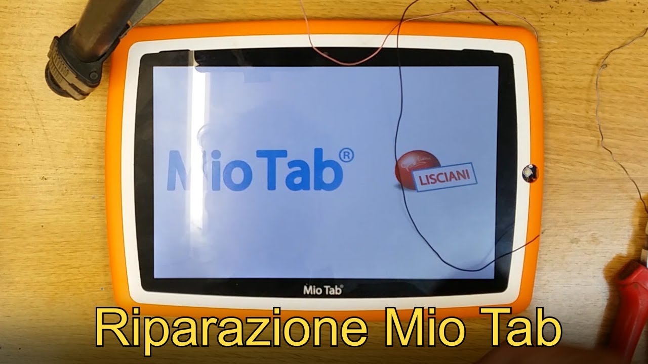 Riparazione Mio Tab