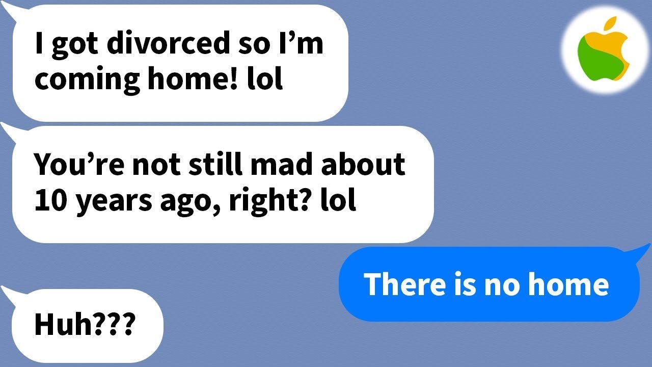 【Apple】 My sister stole my fiancé. 10 years later, she divorced him and came home but...