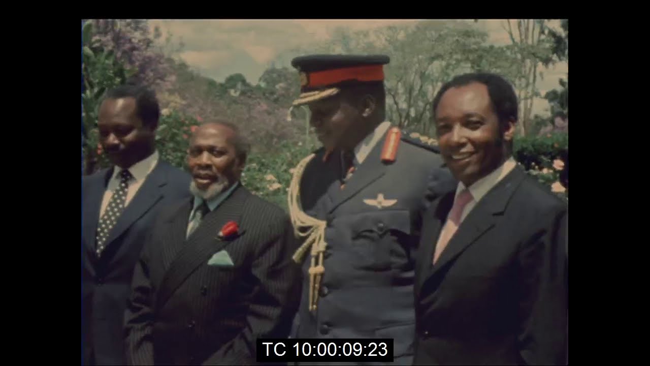 President Jomo Kenyatta Has Talks With Ugandan Head of State General Idi Amin | Nairobi | Nov. 1971
