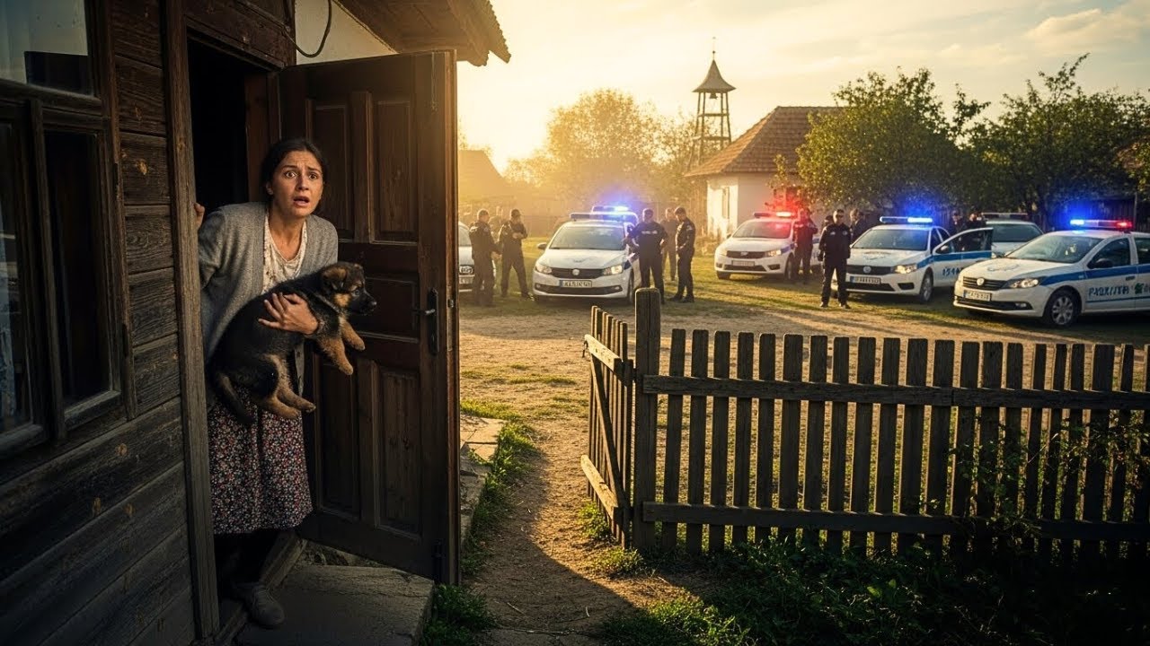 Ea I-A Dat Apă Unui Cățeluș - A Doua Zi, Poliția Brașoveană I-A Înconjurat Satul