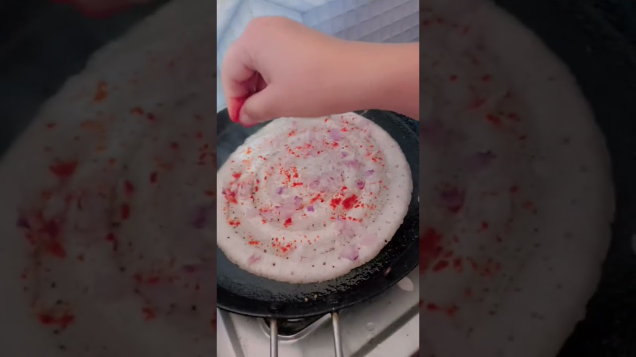 Ragie Dosa recipe making