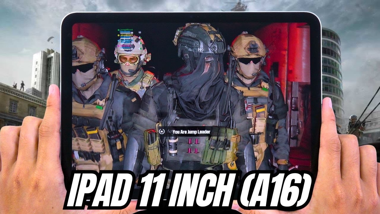iPad A16 test game Call of Duty Warzone Mobile | Apple A16