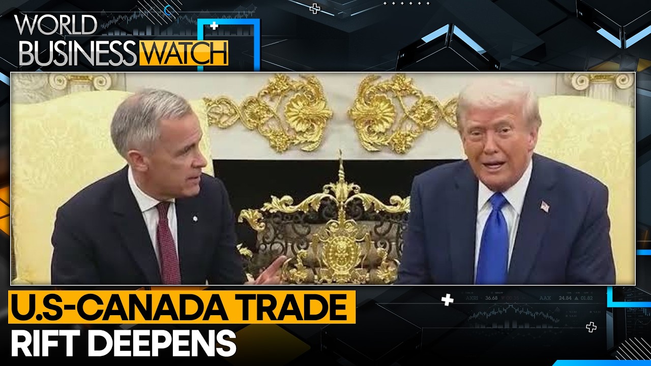 US-Canada Trade War: Trump Hits Canada With 50% Tariffs | World Business Watch