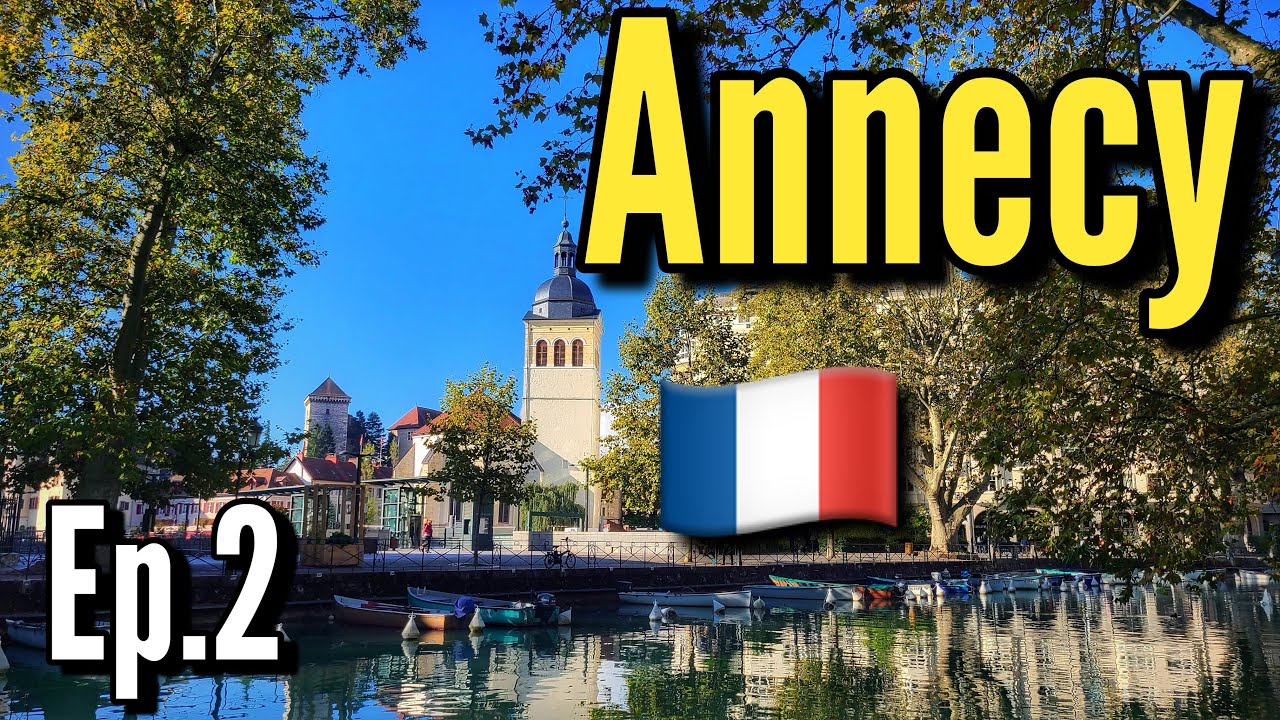 Annecy - walking tour ep.2 | France FR - October 2021 | 4K 60 fps (UHD)