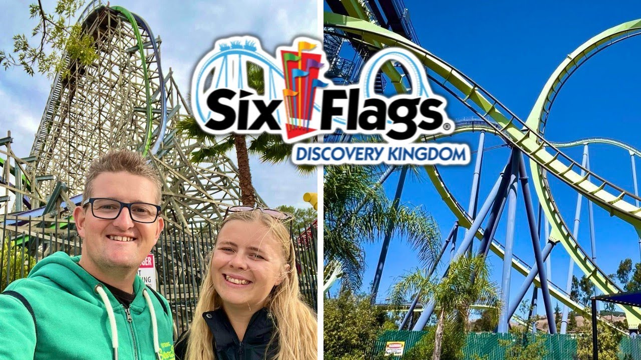 Видеоблог Six Flags Discovery Kingdom, сентябрь 2024 г.