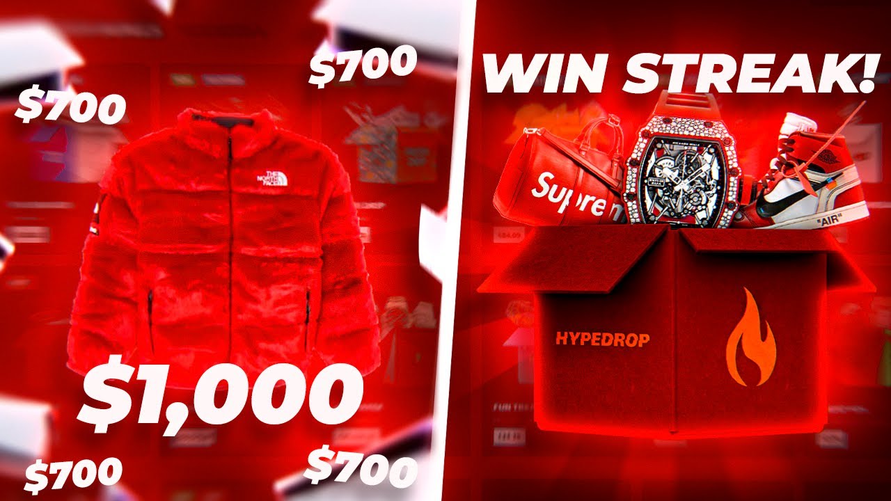 INSANE WIN STREAK ON EXPENSIVE HYPEDROP CASE BATTLES...