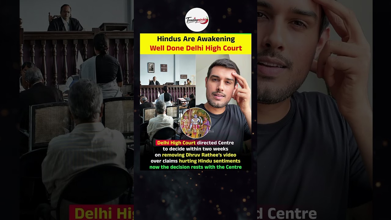 Hindus Are AwakeningWell Done Delhi High Court #dhruvrathee #viral #trending #delhihighcourt #yt