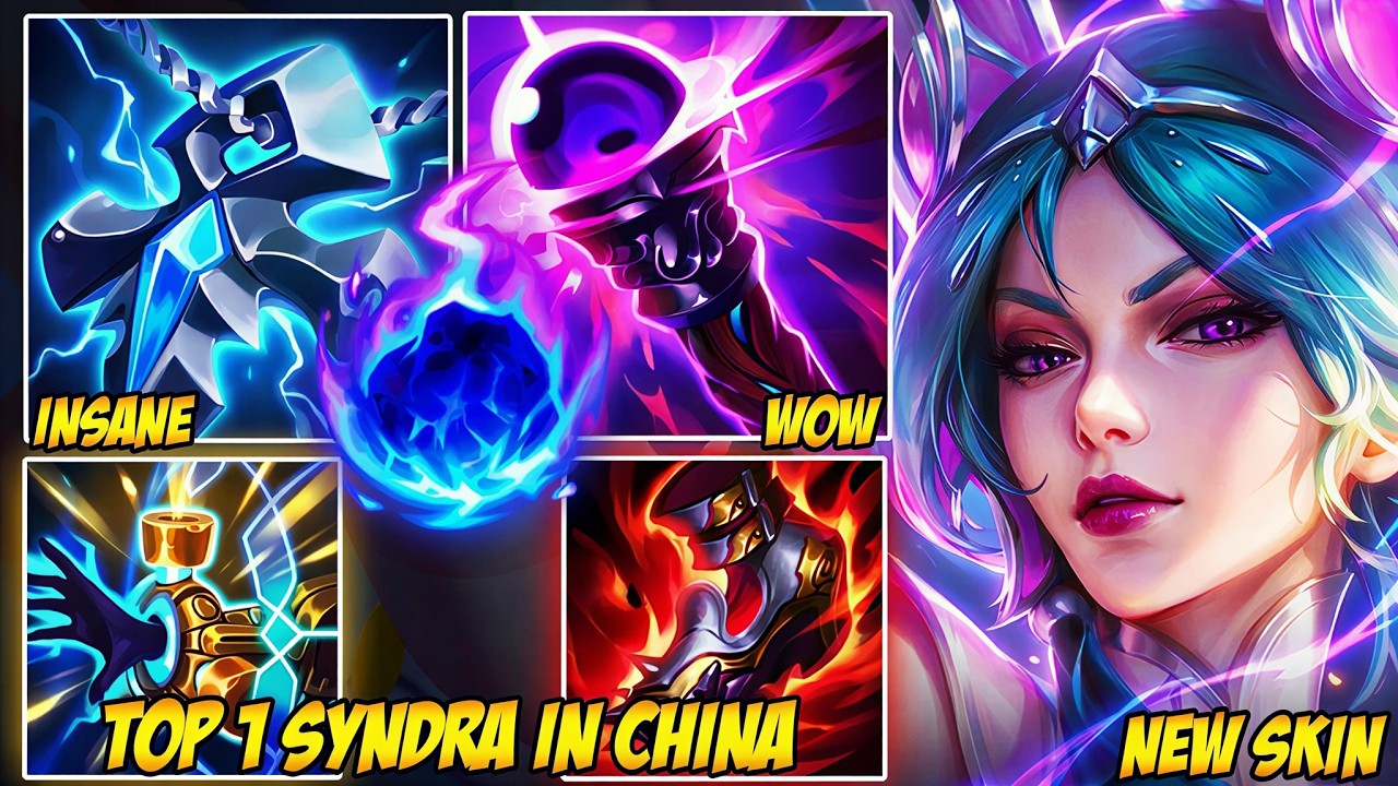 Wild Rift China Top 1 Syndra - Island Vacation Syndra Stole The Spotlight (New Skin)