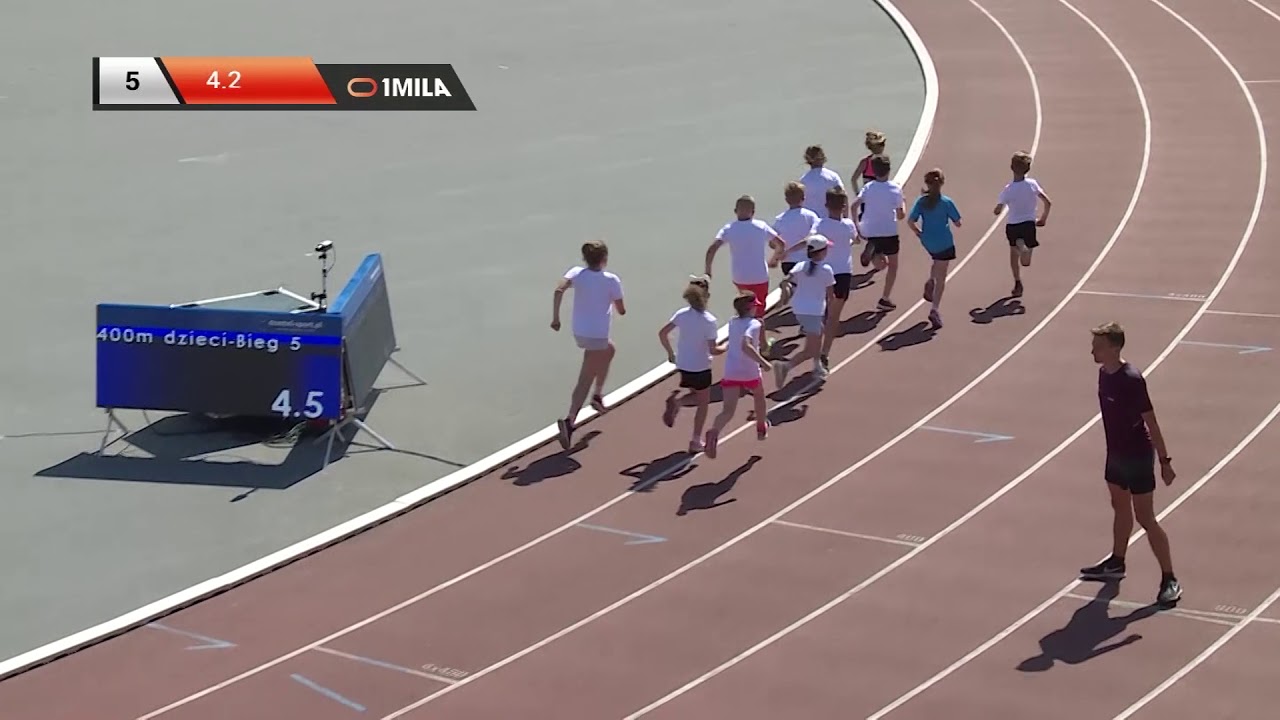 1 Mila: Biegi Dzieci seria 5 - 400 m