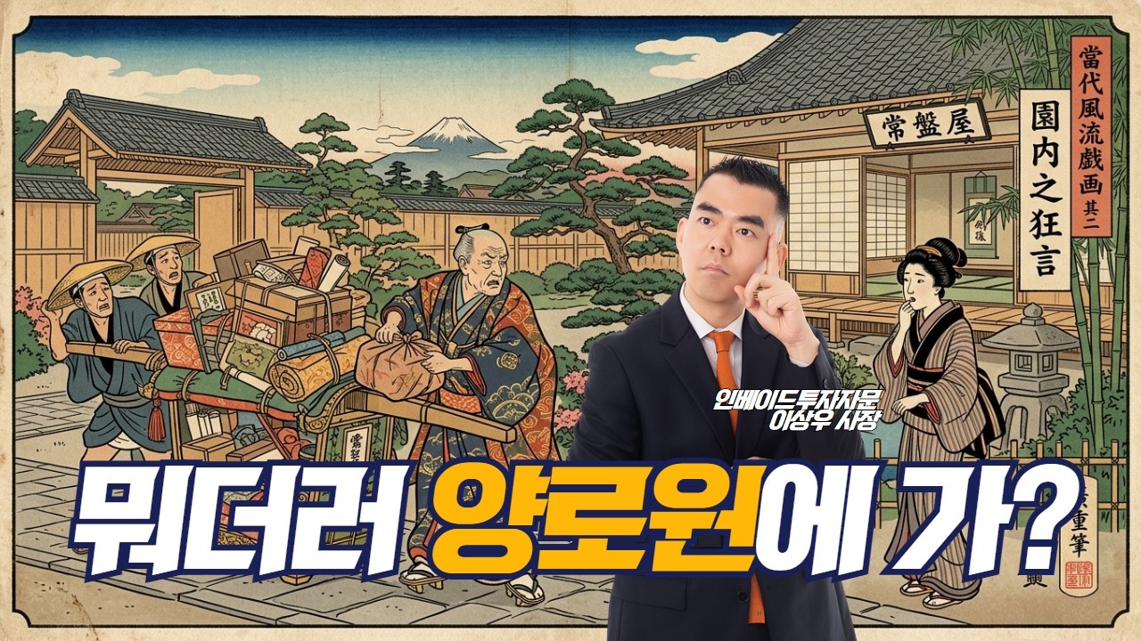 돈 많은 노인들이 좁은 양로원 가는 충격적인 이유