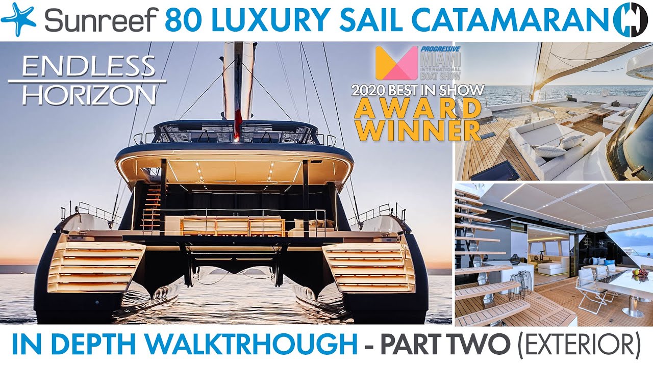 Walkthrough of Sunreef 80 Sailing Catamaran 
