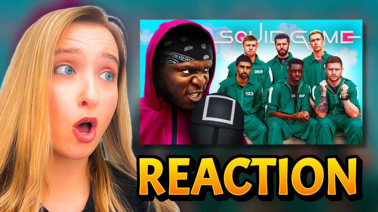 SIDEMEN SQUID GAME ON GTA 5 reaction