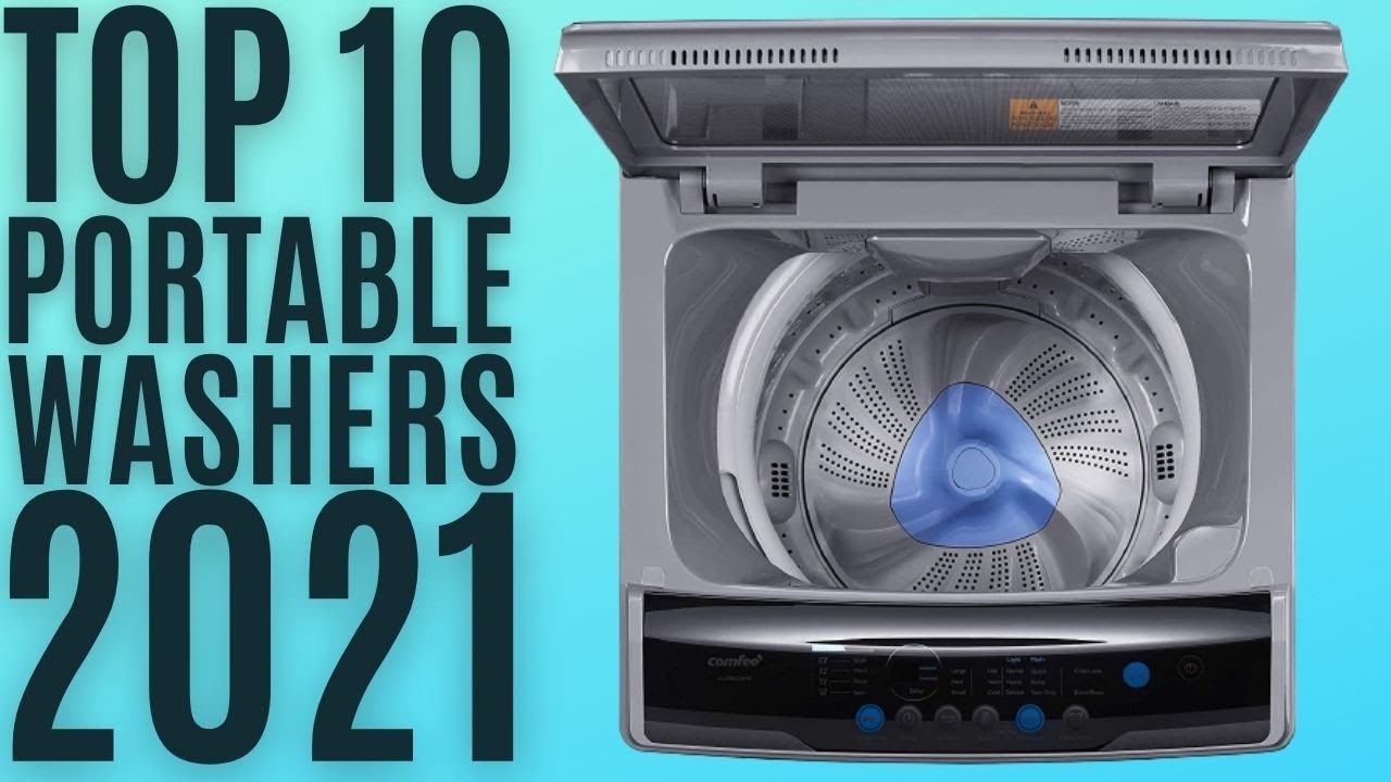 Top 10: Best Portable Washing Machines of 2021 / Compact Washer / Mini Laundry Washer & Spin Dryer