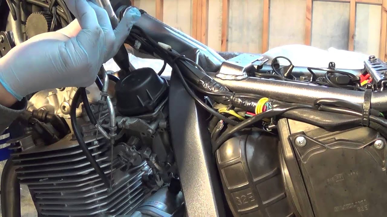 Suzuki DR650 needle clip adjusting