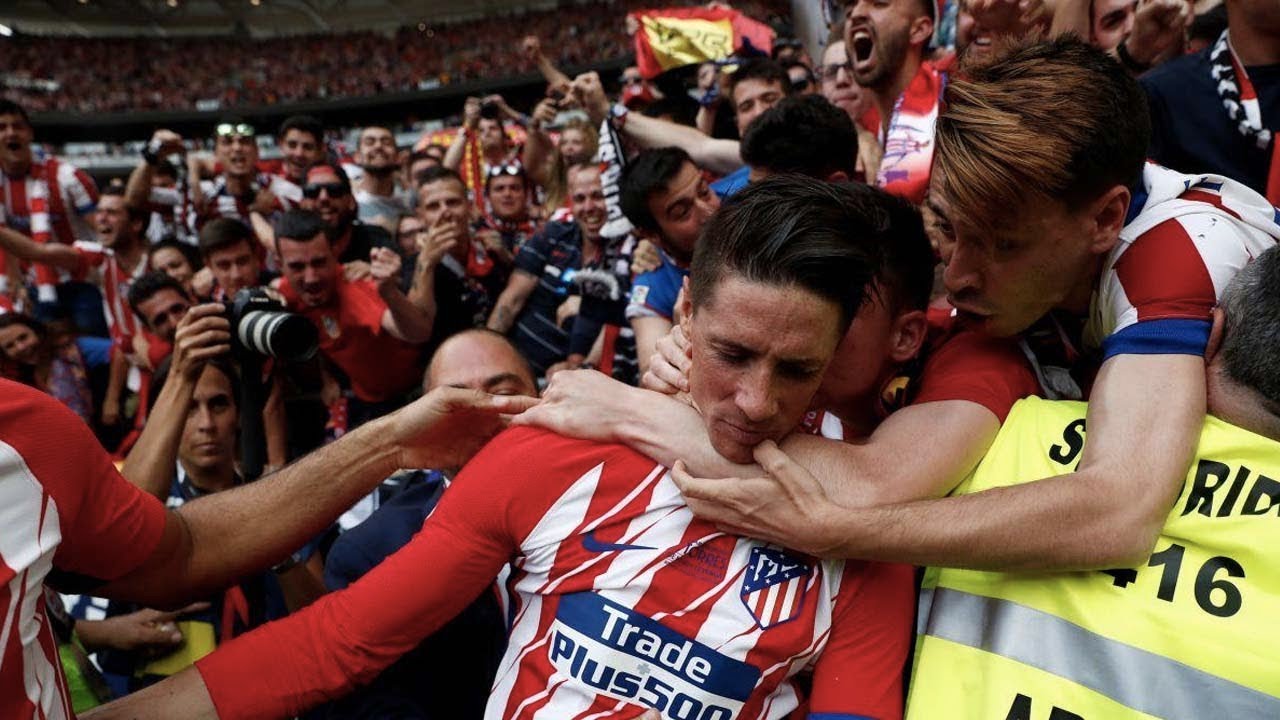 El llanto de Fernando Torres en su emocionante despedida del Atlético de Madrid