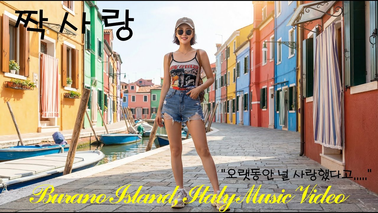혼자 사랑하는 사람들에게 위로가 되는 노래 | 이탈리아 베네치아 부라노 섬 구경은 덤.너를 많이 좋아 한다고 말하고 싶은날 부르는 서아(Seoa) - 짝사랑