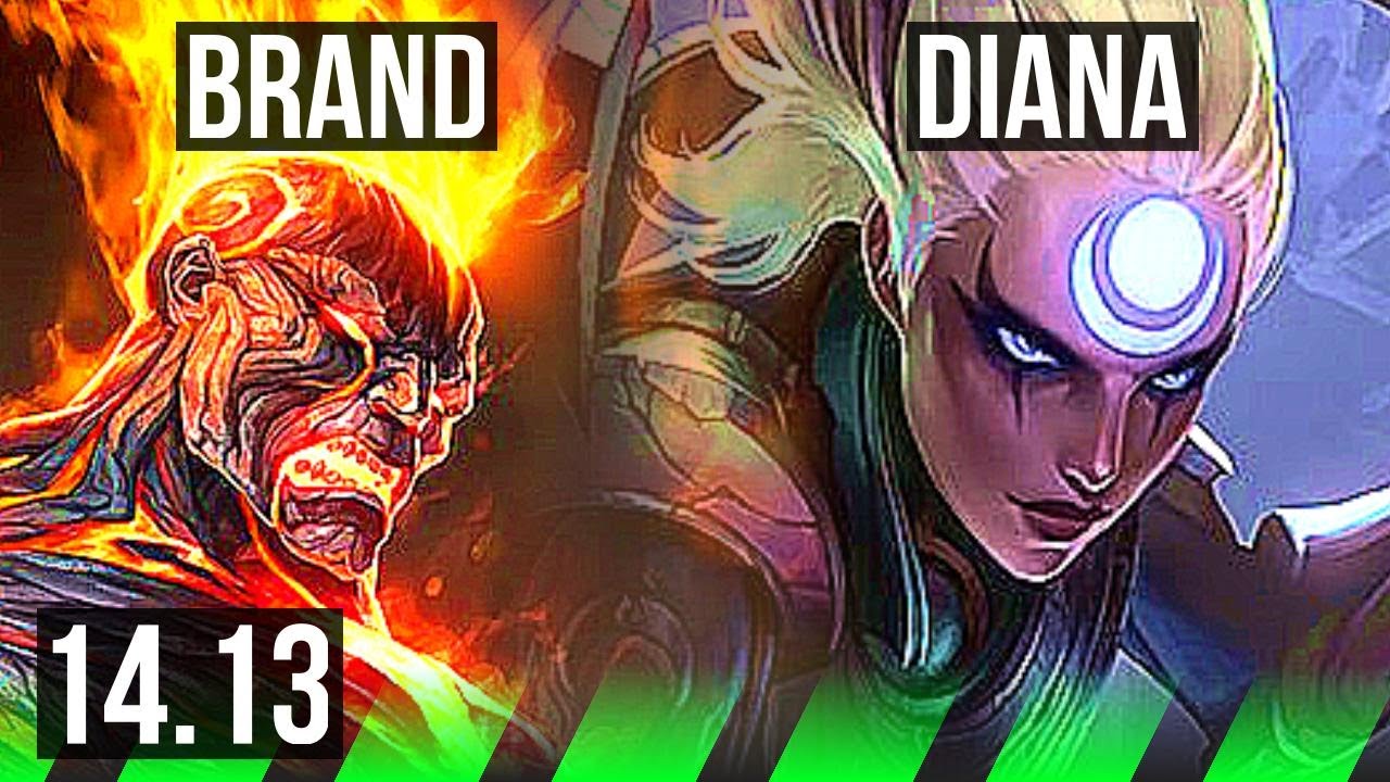 BRAND vs DIANA (JGL) | 66% winrate, 6/2/13 | EUW Master | 14.13