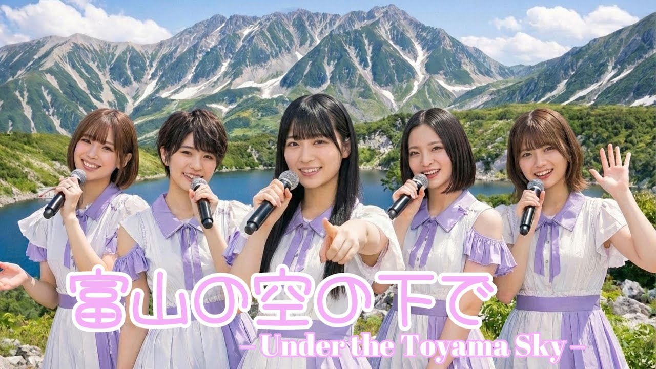 富山の空の下で – Under the Toyama Sky｜ AIOriginal Song