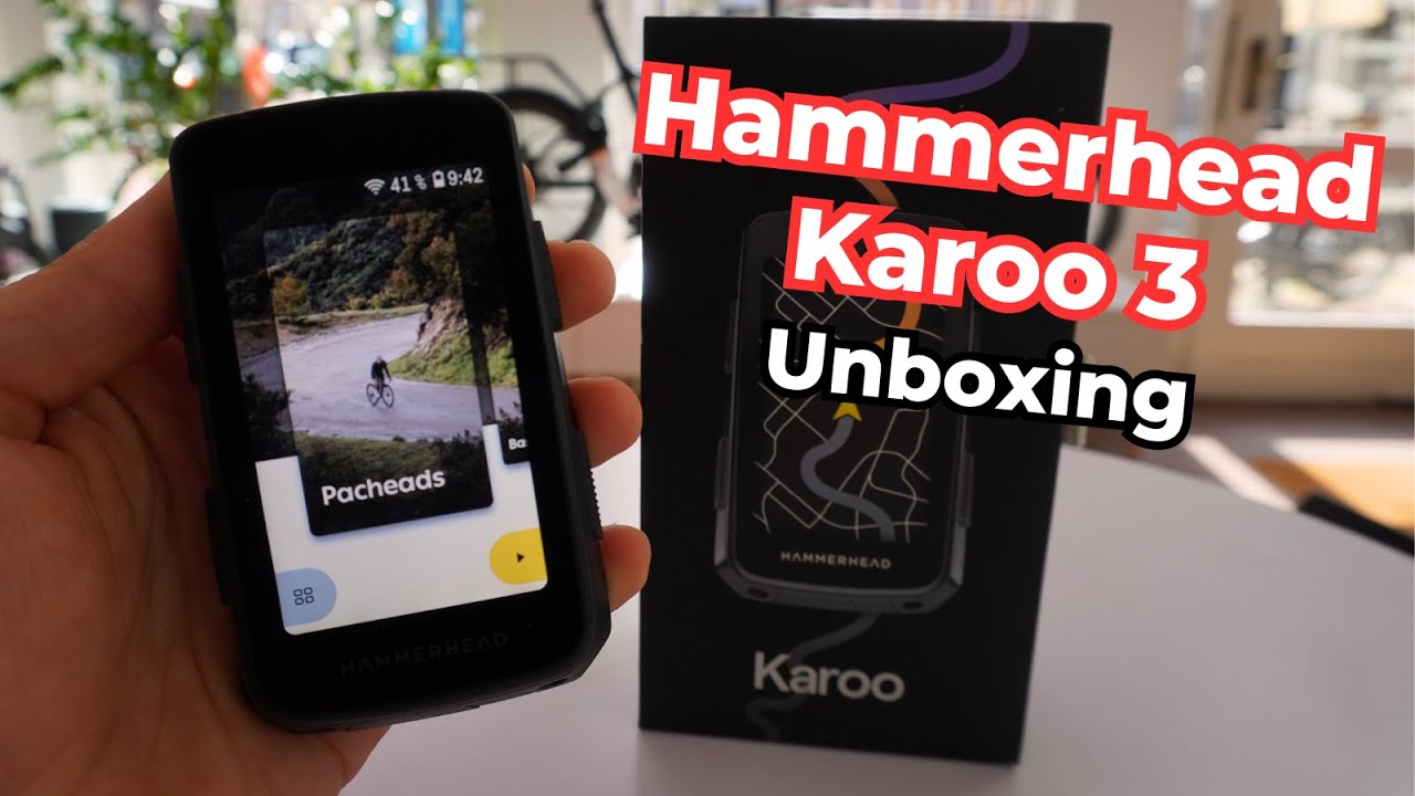 Hammerhead Karoo 3 GPS Fahrradcomputer (deutsch)