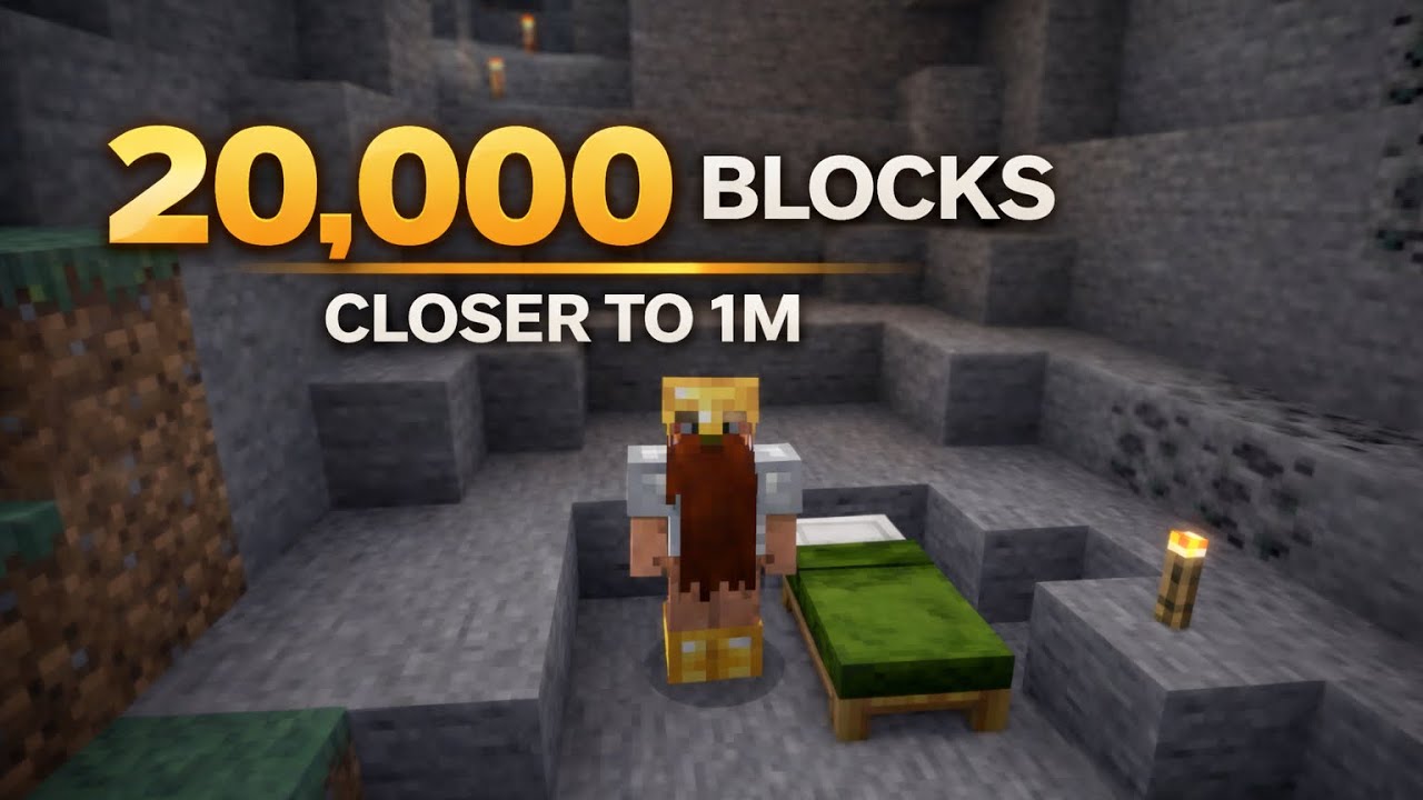 20,000 Blocks From Spawn… It’s Getting Real.