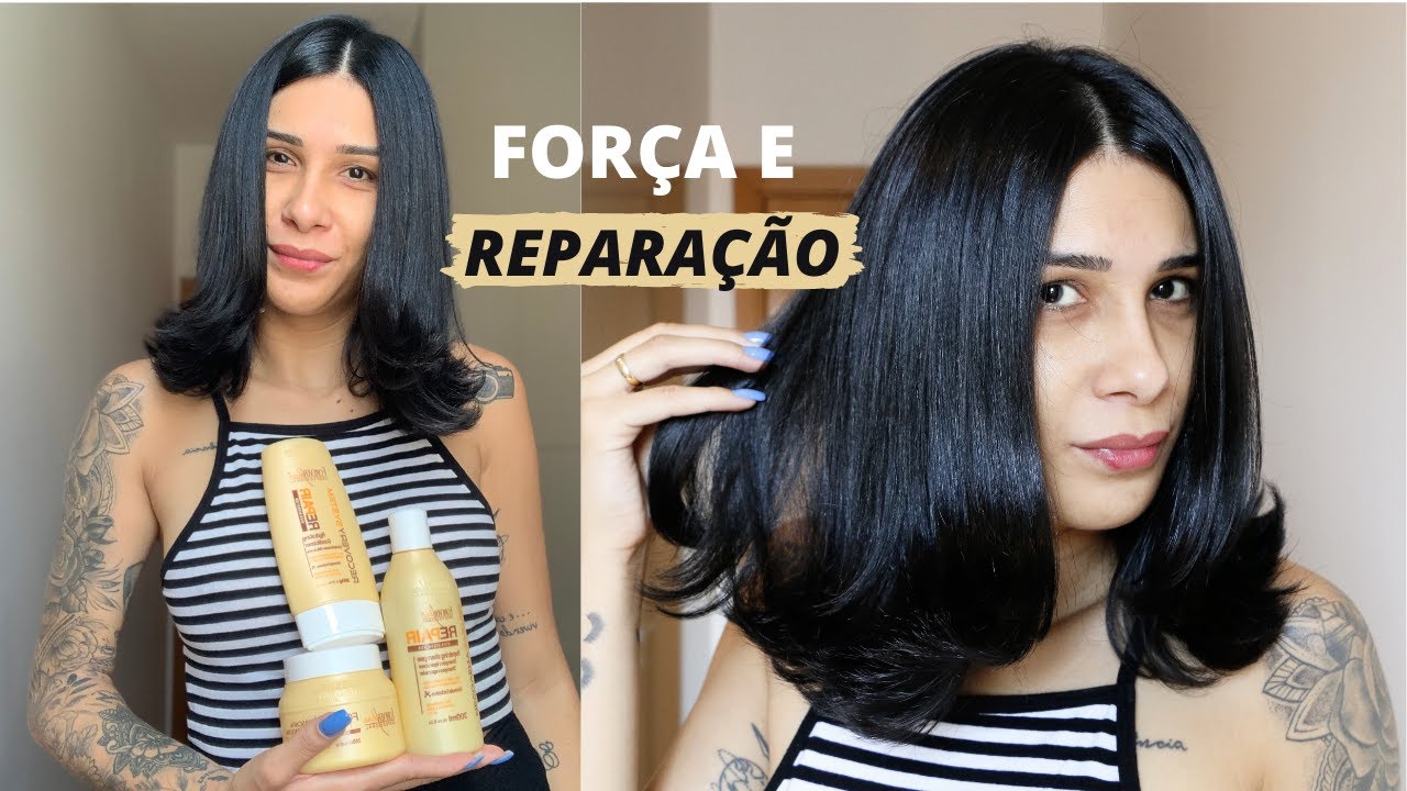 KIT FORCE REAPAIR FOREVER LISS 😍 | Por Jéssica Oliveira