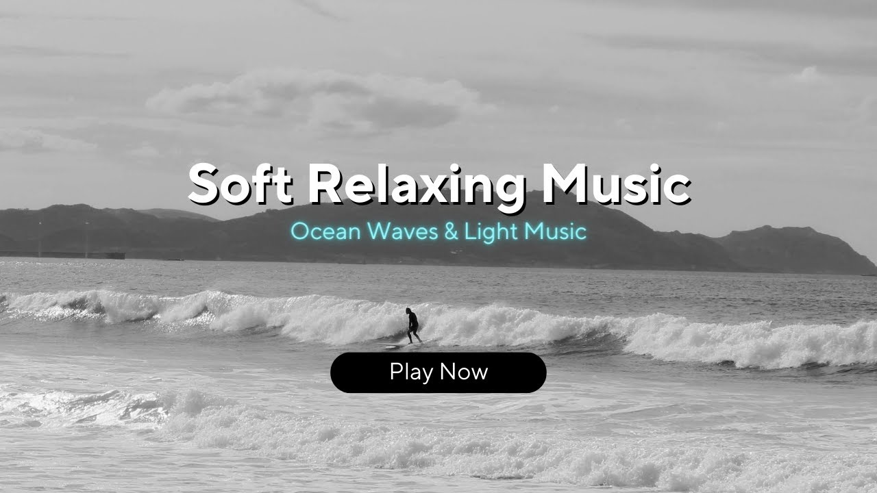 [INNER PEACE RELAXATION] Escape to a Peaceful Paradise with 1 Hour of Ocean Waves and Relaxing Music