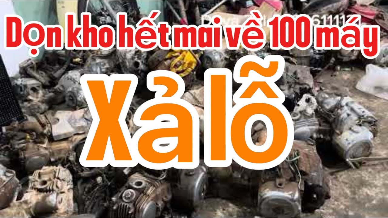 (Xả lỗ 20 động cơ Honda ) Động cơ xe máy Honda Wave alpha, CD90 và cục máy Future neo 125cc Zin