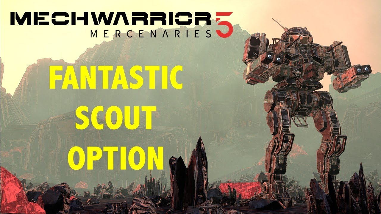 Firestarter FS9-S: A Favorite Scout Mech for Infiltration Missions (MechWarrior 5 Mercenaries)