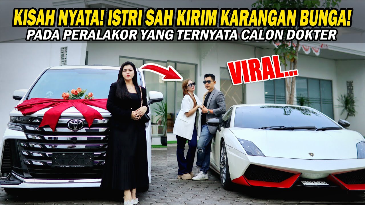 KISAH NYATA❗️ISTRI SAH KIRIM KARANGAN BUNGA PADA PELAKOR YG TERNYATA CALON DOKTER❗️VIRAL...